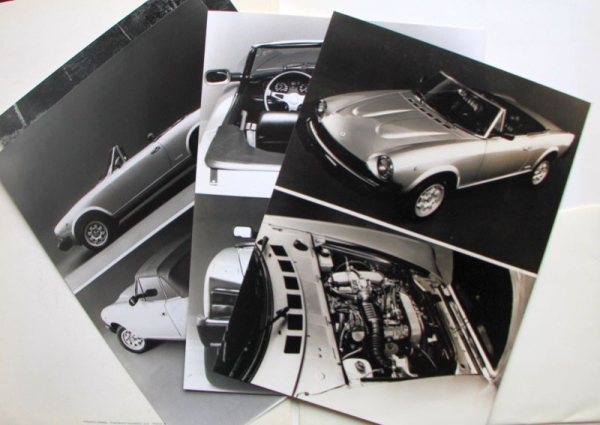 Fiat Pininfarina Modellprogramm 1982 Automobil-Pressemappe mit Fotos (10126)